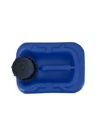 OCP Oil Prime 12000-46 5 L jerrycan, top view with cap and handle